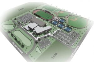 Illiana Christian High School aerial-view