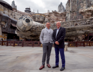 Bob Chapek and Robert Iger