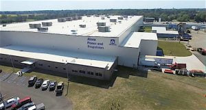 FORM AND FUNCTION Larson-Danielson Construction brought to fruition the 280,000- square-foot manufacturing plant for Alcoa/Howmet Power and Propulsion in LaPorte.