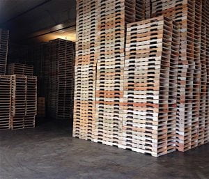 MILLIONS OF PALLETS More than three million, in fact… that’s how many new and remanufactured pallets Pioneer Packaging handles for customers every year.