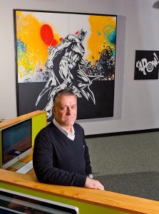 “FAILURE IS NEVER AN OPTION” Leon Dombrowski’s Accucraft Imaging, the Entrepreneurial Success of the Year winner, offers digital, offset and largeformat printing.