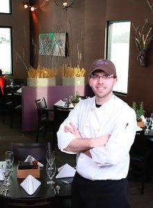 “I JUST LOVE EVERY ASPECT OF FOOD” The winner of the Young Entrepreneur of the Year award, caterer Brad Hindsley, studied under world-class chefs in Florence, Italy.