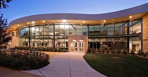 TRANSFORMED A $22 million renovation completely transformed a 55-year-old office structure into Indiana University South Bend’s new state-of-the-art Ernestine M. Raclin School of the Arts and Dental Education building.