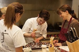 CULINARY EXPERIENCE Cooking classes from Mrs. Dornberg’s.