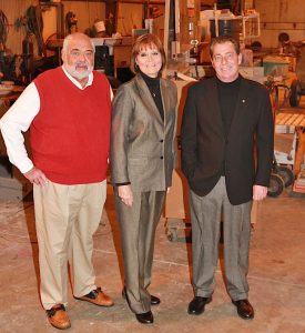 “EACH ONE OF US HOLDS THINGS TOGETHER” Pyro Industrial Services CEO Jim Harting, chief financial officer Margo Warnke and President Ray McMillan.