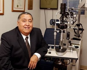 “YOU SURVIVE ON SHEER ENTHUSIASM” Dr. Jorge Benavente, owner of Benavente Eyecare.