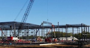 $100 MILLION PROJECT Larson-Danielson Construction is responsible for the new plant for the Howmet division of Alcoa, which manufactures jet engine components.