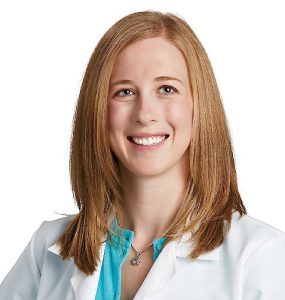 MAKE IT A PRIORITY Internist Ashley Therasse, M.D., of Porter Regional Hospital, says it’s important for women to find time to take care of themselves.