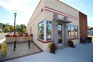 TASTY REDEVELOPMENT An abandoned building in downtown Griffith became the New Oberpfalz Brewery in 2015.
