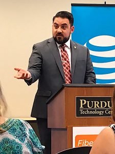 “THE PERFECT ENVIRONMENT FOR THEIR GROWTH” has attracted the attention of companies from across state lines and around the world, says Matt Saltanovitz, director of the Indiana Economic Development Corp. Northwest Region.