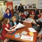 Superintendent Dr. Teresa Eineman and her team at Crown Point Community Schools. By implementing a continuous improvement model and applying proven business practices Crown Point is now among the elite performing districts in Indiana and the nation.