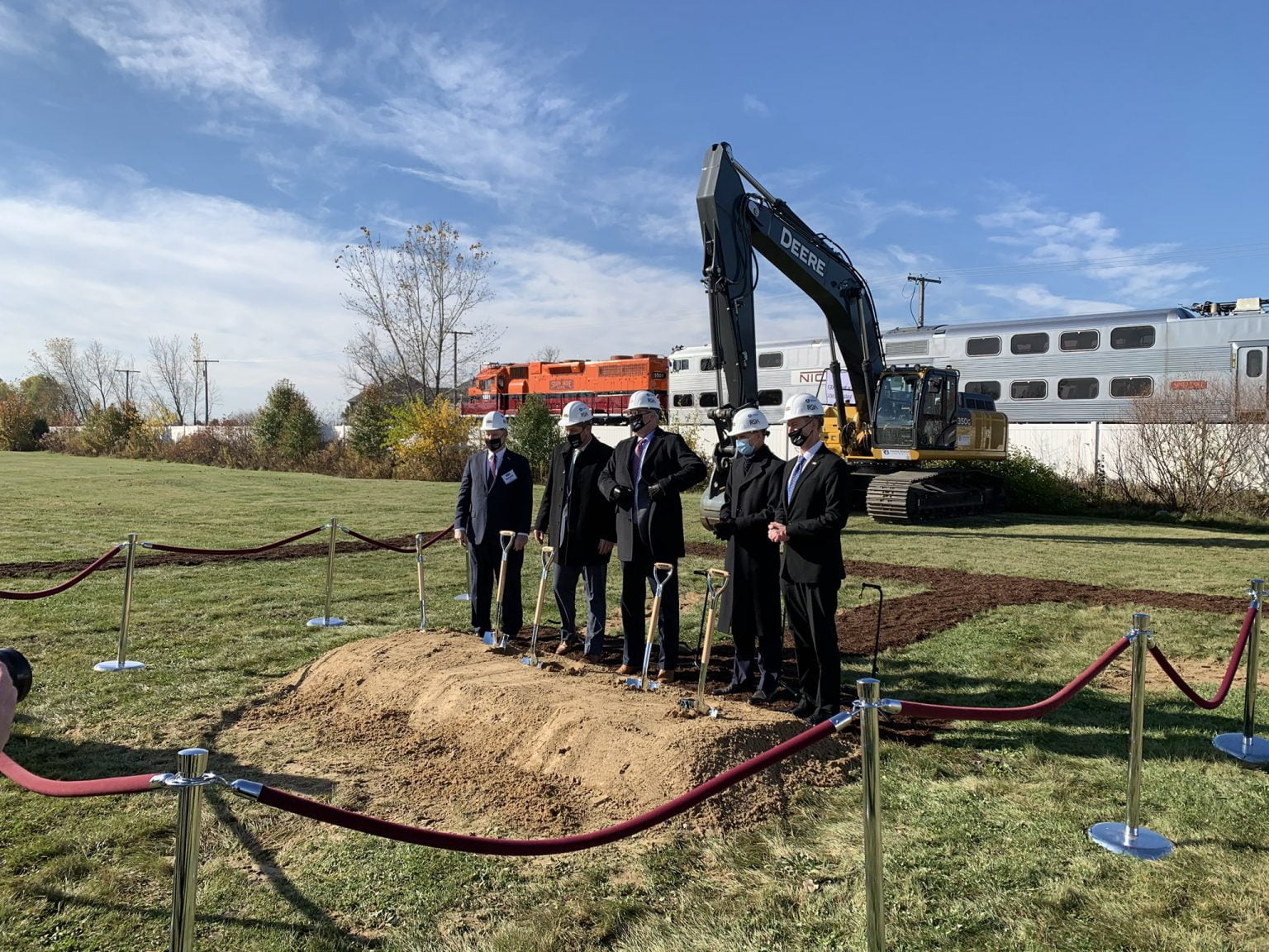 Groundbreaking Marks Start Of Construction For Expanded Commuter Rail ...