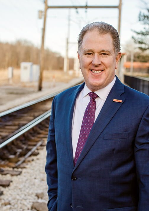 Michael Noland, South Shore Line president and general manager.