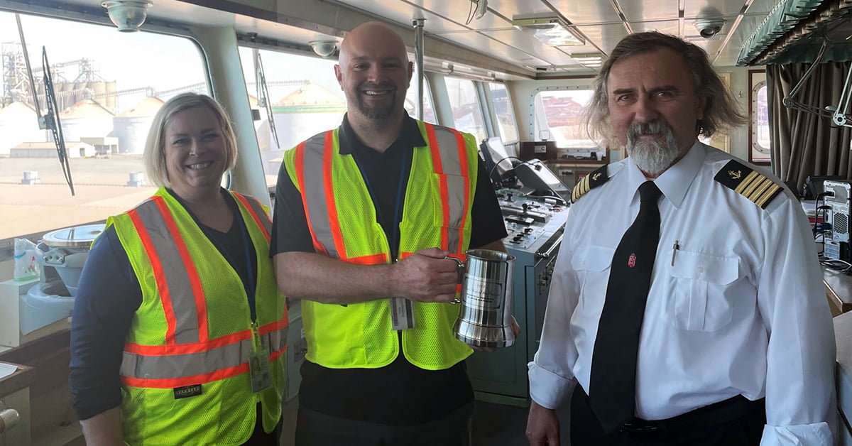 First Ocean Vessel Of Season Arrives In Burns Harbor Port • Northwest ...